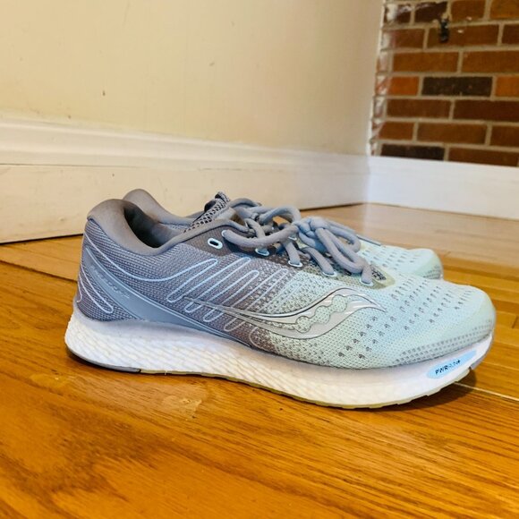 Saucony Womens Freedom ISO Running Shoes Sneakers Size 10 - Picture 1 of 15
